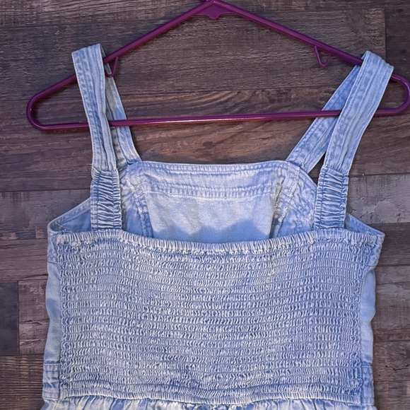 Comfortable casual size M Japna Light Blue Denim Overalls - Picture 3 of 8